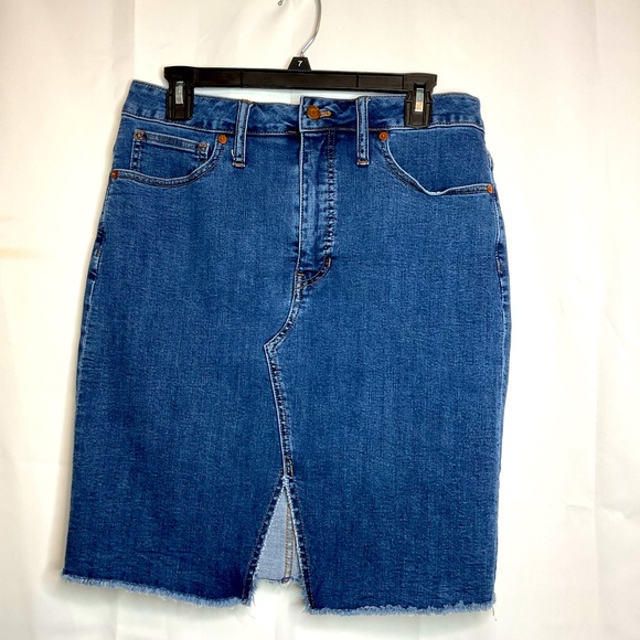 Madewell womens denim skirt waist 30 - Picture 1 of 8
